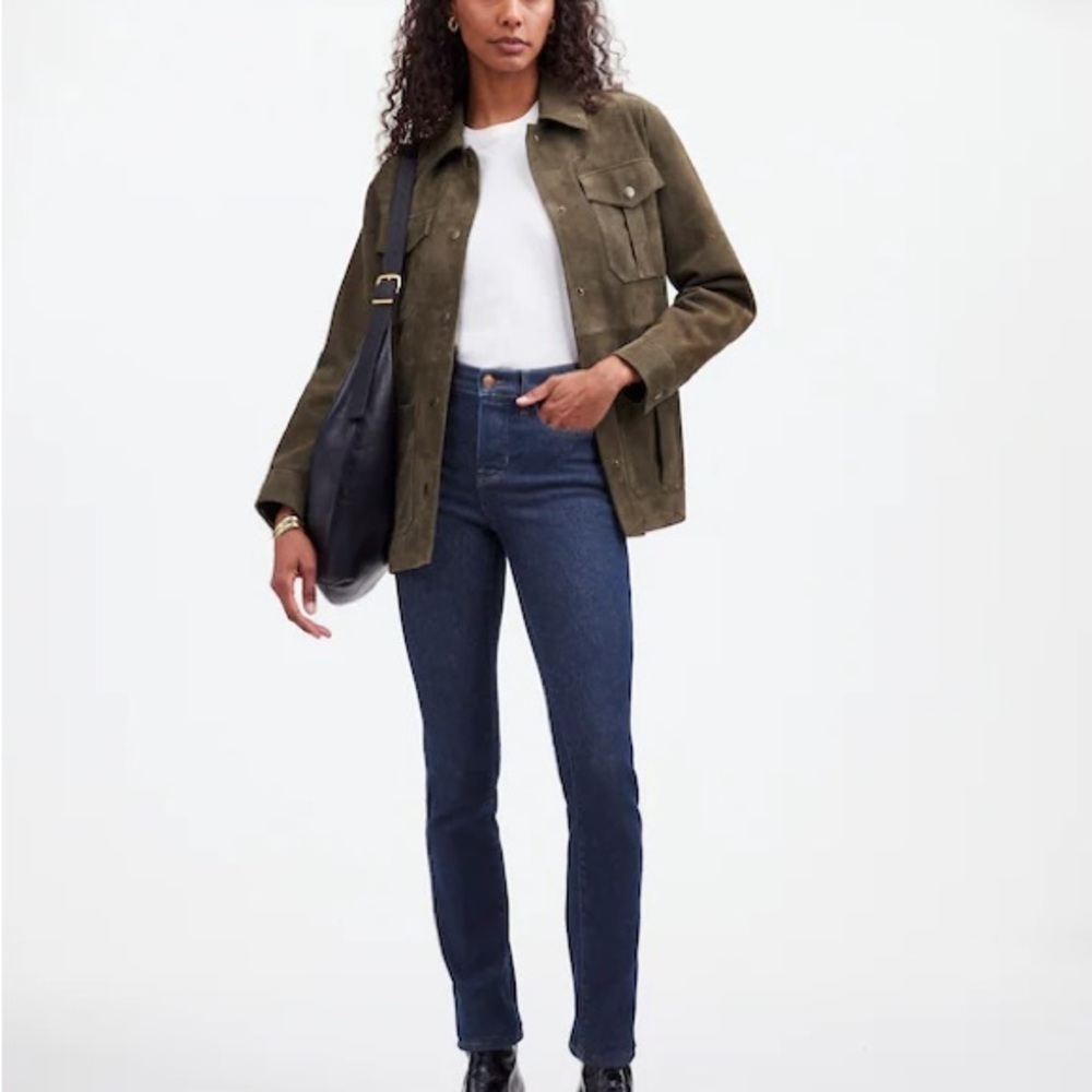Madewell Stovepipe Jeans Straight Leg in Lawlor Wash